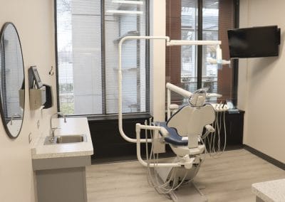 Restorative dental chair at Glen Forest Dental Co. in Richmond VA